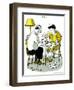 Hazel Cartoon-Ted Key-Framed Giclee Print