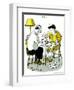 Hazel Cartoon-Ted Key-Framed Giclee Print