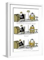 Hazel Cartoon-Ted Key-Framed Giclee Print