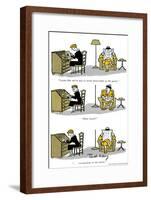 Hazel Cartoon-Ted Key-Framed Giclee Print