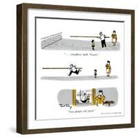 Hazel Cartoon-Ted Key-Framed Giclee Print