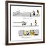 Hazel Cartoon-Ted Key-Framed Giclee Print