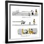 Hazel Cartoon-Ted Key-Framed Giclee Print