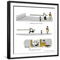 Hazel Cartoon-Ted Key-Framed Giclee Print