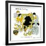 Hazel Cartoon-Ted Key-Framed Giclee Print