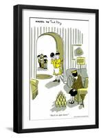 Hazel Cartoon-Ted Key-Framed Premium Giclee Print