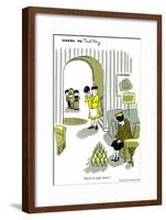 Hazel Cartoon-Ted Key-Framed Giclee Print