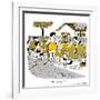 Hazel Cartoon-Ted Key-Framed Giclee Print