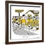 Hazel Cartoon-Ted Key-Framed Giclee Print