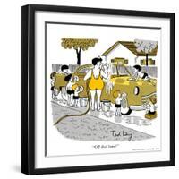 Hazel Cartoon-Ted Key-Framed Giclee Print