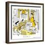 Hazel Cartoon-Ted Key-Framed Giclee Print