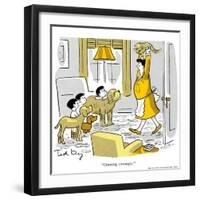 Hazel Cartoon-Ted Key-Framed Giclee Print