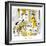 Hazel Cartoon-Ted Key-Framed Giclee Print