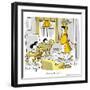 Hazel Cartoon-Ted Key-Framed Giclee Print