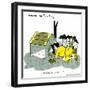 Hazel Cartoon-Ted Key-Framed Giclee Print