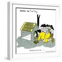 Hazel Cartoon-Ted Key-Framed Giclee Print