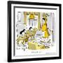 Hazel Cartoon-Ted Key-Framed Giclee Print