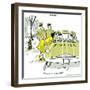 Hazel Cartoon-Ted Key-Framed Giclee Print