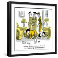 Hazel Cartoon-Ted Key-Framed Giclee Print