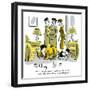 Hazel Cartoon-Ted Key-Framed Giclee Print