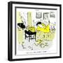 Hazel Cartoon-Ted Key-Framed Giclee Print