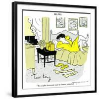 Hazel Cartoon-Ted Key-Framed Giclee Print