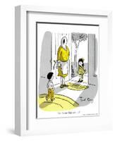 Hazel Cartoon-Ted Key-Framed Giclee Print