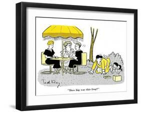 Hazel Cartoon-Ted Key-Framed Giclee Print