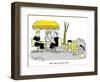 Hazel Cartoon-Ted Key-Framed Giclee Print