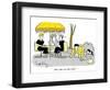 Hazel Cartoon-Ted Key-Framed Giclee Print