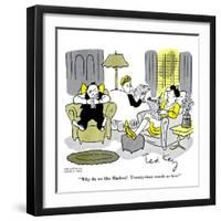 Hazel Cartoon-Ted Key-Framed Giclee Print