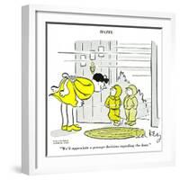 Hazel Cartoon-Ted Key-Framed Giclee Print