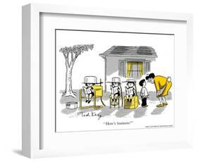 Hazel Cartoon-Ted Key-Framed Giclee Print