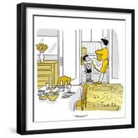 Hazel Cartoon-Ted Key-Framed Giclee Print