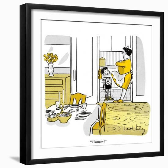 Hazel Cartoon-Ted Key-Framed Giclee Print