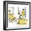 Hazel Cartoon-Ted Key-Framed Giclee Print