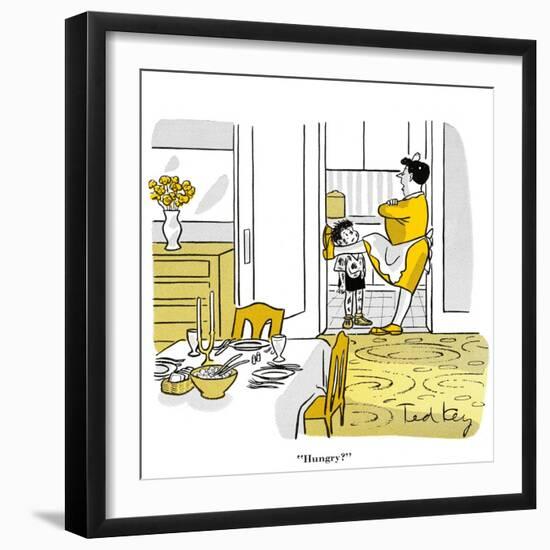 Hazel Cartoon-Ted Key-Framed Giclee Print