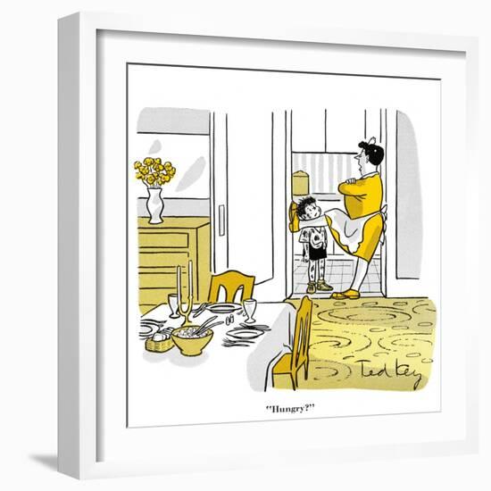 Hazel Cartoon-Ted Key-Framed Giclee Print