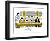 Hazel Cartoon-Ted Key-Framed Giclee Print