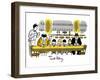 Hazel Cartoon-Ted Key-Framed Giclee Print