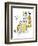 Hazel Cartoon-Ted Key-Framed Giclee Print