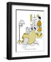 Hazel Cartoon-Ted Key-Framed Giclee Print