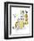 Hazel Cartoon-Ted Key-Framed Giclee Print