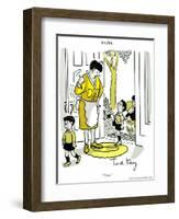 Hazel Cartoon-Ted Key-Framed Giclee Print