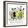 Hazel Cartoon-Ted Key-Framed Giclee Print