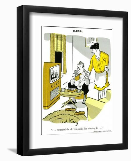 Hazel Cartoon-Ted Key-Framed Giclee Print