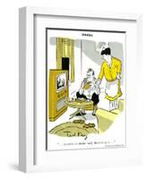 Hazel Cartoon-Ted Key-Framed Giclee Print