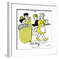 Hazel Cartoon-Ted Key-Framed Giclee Print