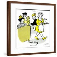 Hazel Cartoon-Ted Key-Framed Giclee Print