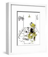 Hazel Cartoon-Ted Key-Framed Giclee Print